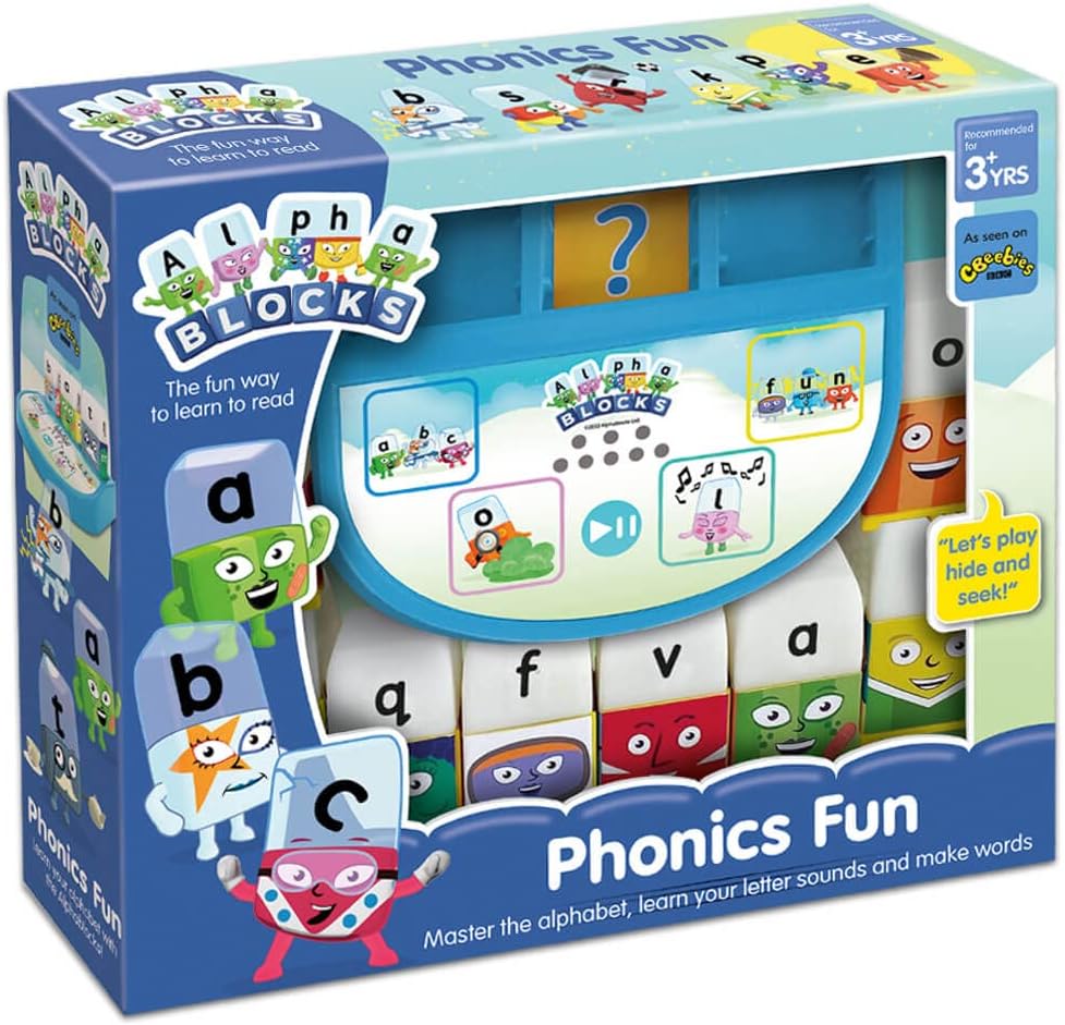 Alphablocks AN20 Phonics Fun Toy — interactive educational phonics game